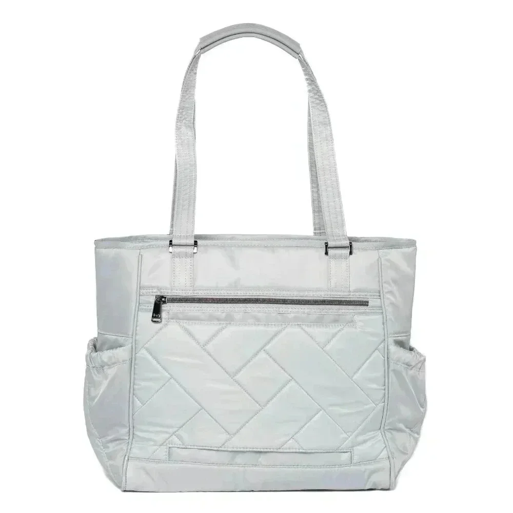 LUG Trotter Tote Bag / Shoulder Bag / Diaper Bag - Cloud Grey - Picture 3 of 16